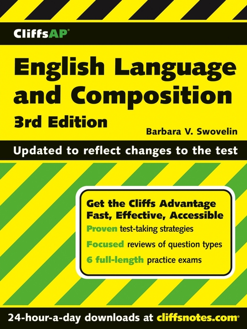 Title details for CliffsAP English Language and Composition by Barbara V. Swovelin - Available